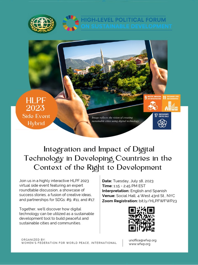 HIgh Level Political Forum On Sustainable Development | PDF | Bachelor ...