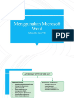 Menggunakan Microsoft Word