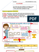 FICHA SOBRE EL AFICHE - Lunes 29