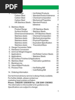 Cold Rolled Steel Specifications Sheet | PDF | Rolling (Metalworking ...
