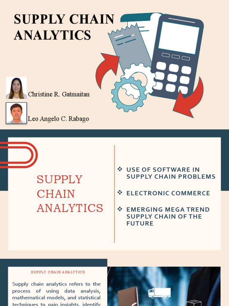 2e. Supply Chain Analytics - Presentation | PDF | Analytics | Supply Chain