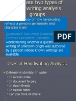 HIGHLIGHTED Handwriting Analysis