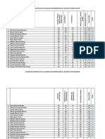 Cuadro de Registro de Cuarto Bimestre Ceccbach