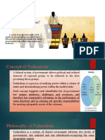 Presentation On Federalism Jca