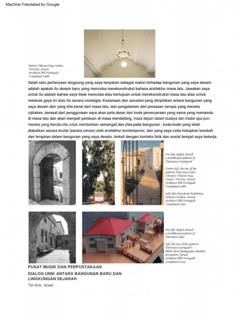 A Holistic Approach To Architecture and Its Implementation in The ...