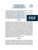 Informe de Determinación de PH