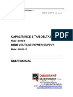 Manual QCTD-M With High Voltage Power Supply New