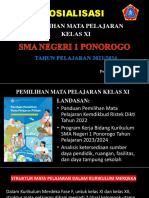 Materi Sosialisasi Pemilihan Mapel 23