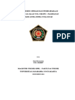 UAS - Manajemen Operasional Dan Pemeliharaan - Doni Bramantyo - 20360007