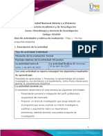 Guía de Actividades y Rúbrica de Evaluación - Unidad 1 - Paso 1 - No Hay Preguntas Estúpidas