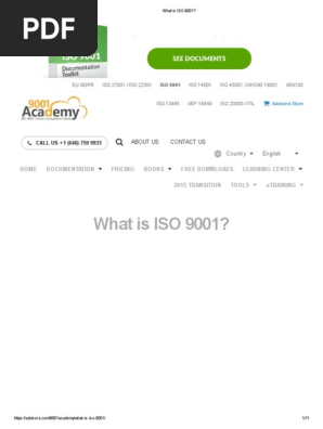 What is ISO 9001_