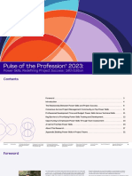 PMI Pulse of The Profession 2023 Report