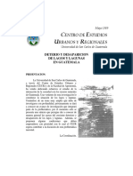 Ensayo Problemática de Los Lagos y Lagunas