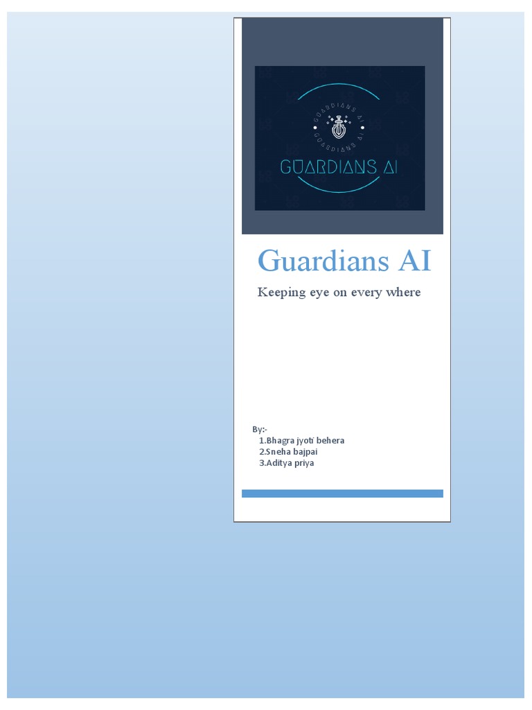 Guardian Ai 2 Pdf Support Vector Machine Computer Vision