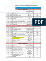 Jadwal Kegiatan Diklat Ruangan Ukk KSR Pmi Unit Iain Madura