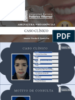 Caso Clínico Fiorella Pizarro - Ortodoncia I