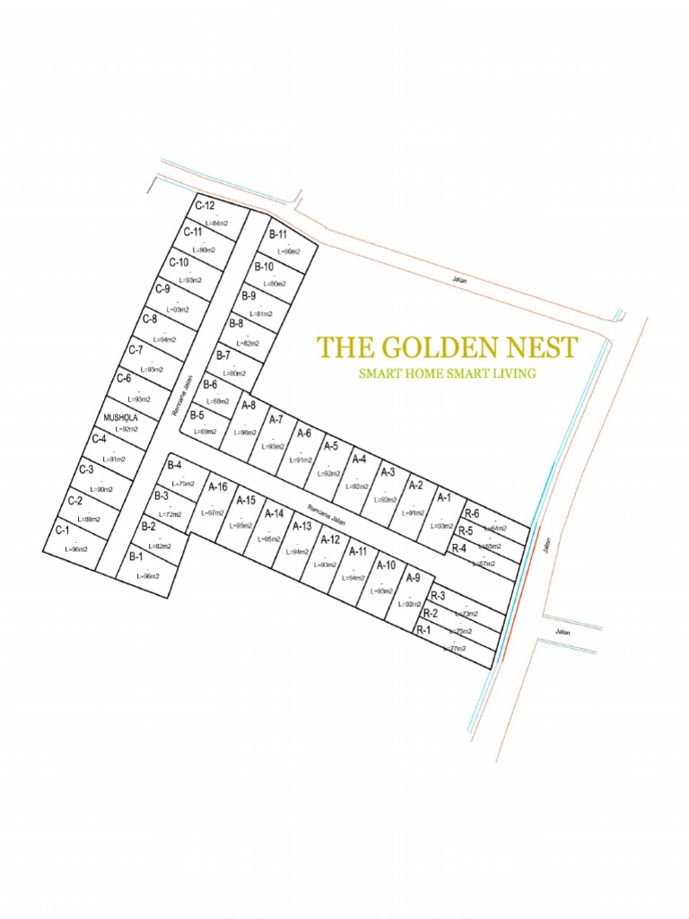 Siteplan The Golden Nest PDF