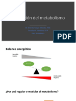 Regulación Del Metabolismo - Odonto I-2023