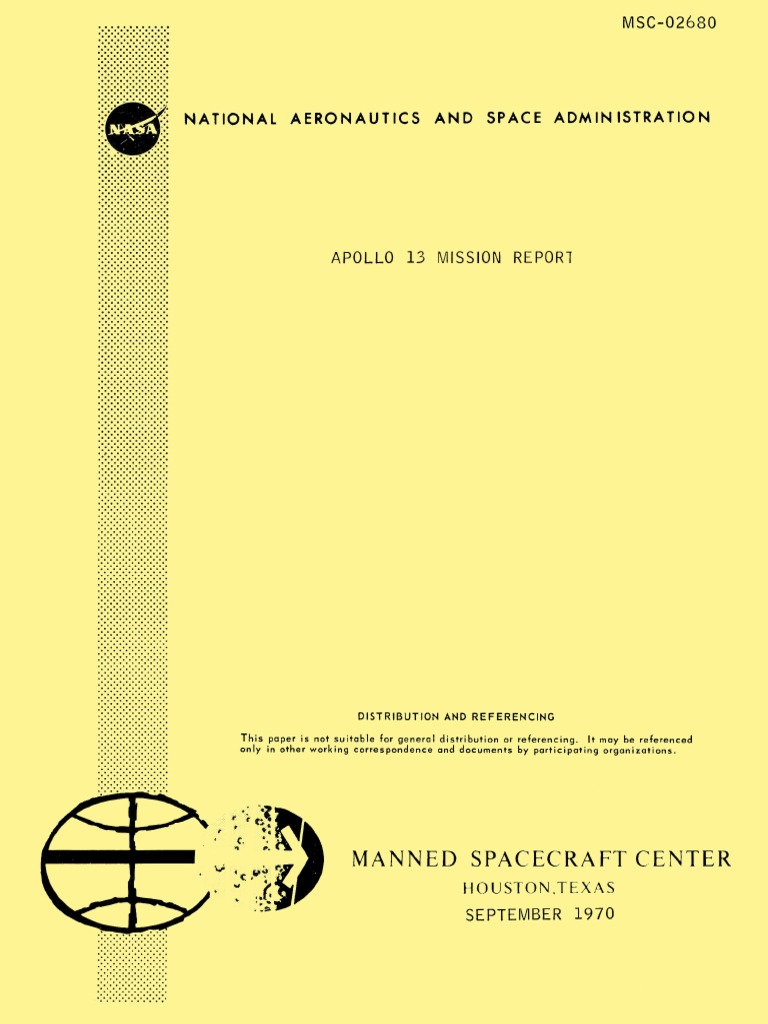 Apollo 13 Mission Report | PDF