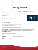 Learner Contract