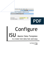 How To Configure Master Data Template Part 1