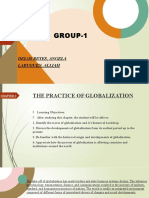 PPT. GROUP 1 -THE PRACTICE OF GLOBALIZATION