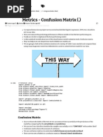 Confusion Matrix