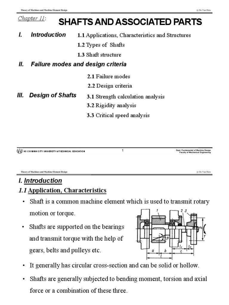 Shaft Design and Analysis Fundamentals | PDF | Strength Of Materials ...