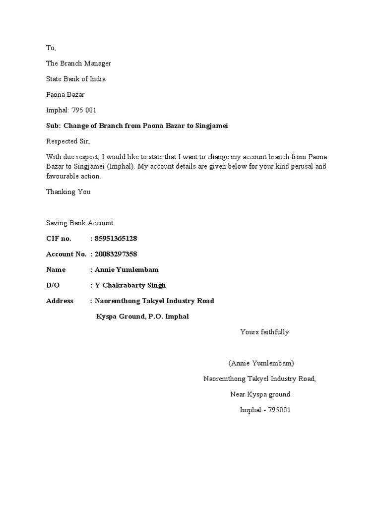 Branch name pdf
