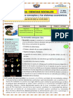 Comprendemos Los Conceptos y Los Sistemas Economicos