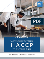 Wdrozenie HACCP W Gastronomii POSbistro&Wspomagamy - PL