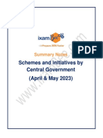 CG Schemes April and May
