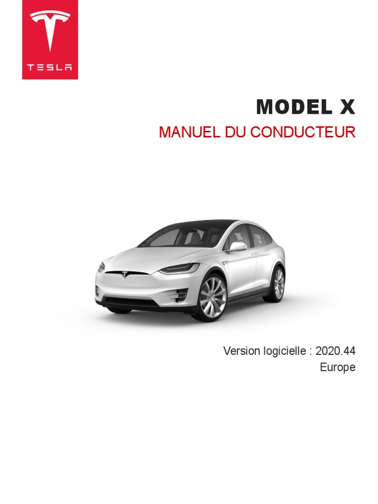 Model X Owners Manual Europe FR Lu, PDF, Bluetooth