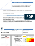 Lab Hazard Assessment Sample v1