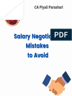 Salary Negotiation Mistakes To Avoid