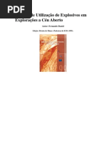 Manual de Utilização de Explosivos Em Explorações a Céu Aberto
