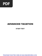 Advanced Public Finance and Taxation Strathmore University Notes and Revision Kit