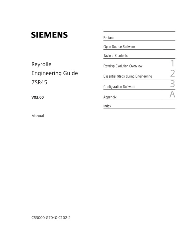 7SR45 Engineering Guide en PDF Online And Offline Windows Xp