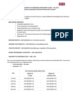 Uog 5y - Degree Fees and Enrolment Guide - 2023 New