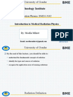 Medical Radiation Physics