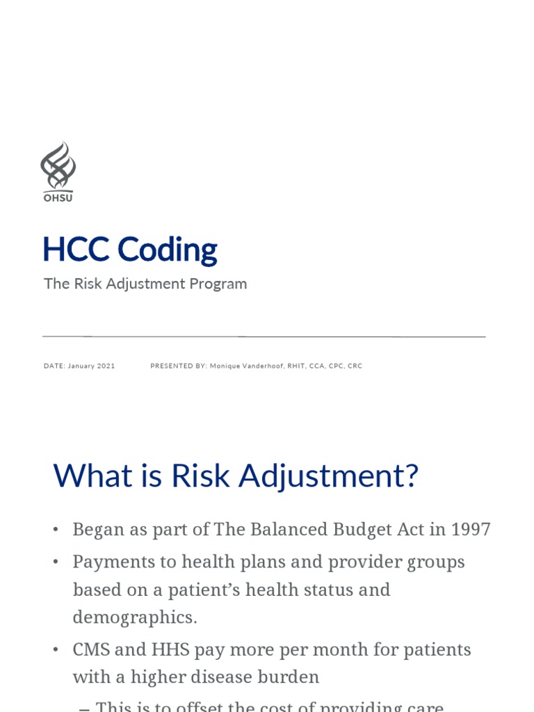HCC Coding - Jan 2021 | Download Free PDF | Chronic Condition | Medical ...