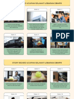 Yellow Green Business Work Life Comic Storyboard