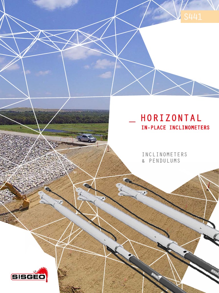 Horizontal In-Place Inclinometers Guide | PDF | Manufactured Goods ...