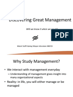 About Management