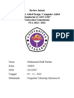 PTI B (Review Jurnal) - M. Rafli Raihan (20122967) 1KB03