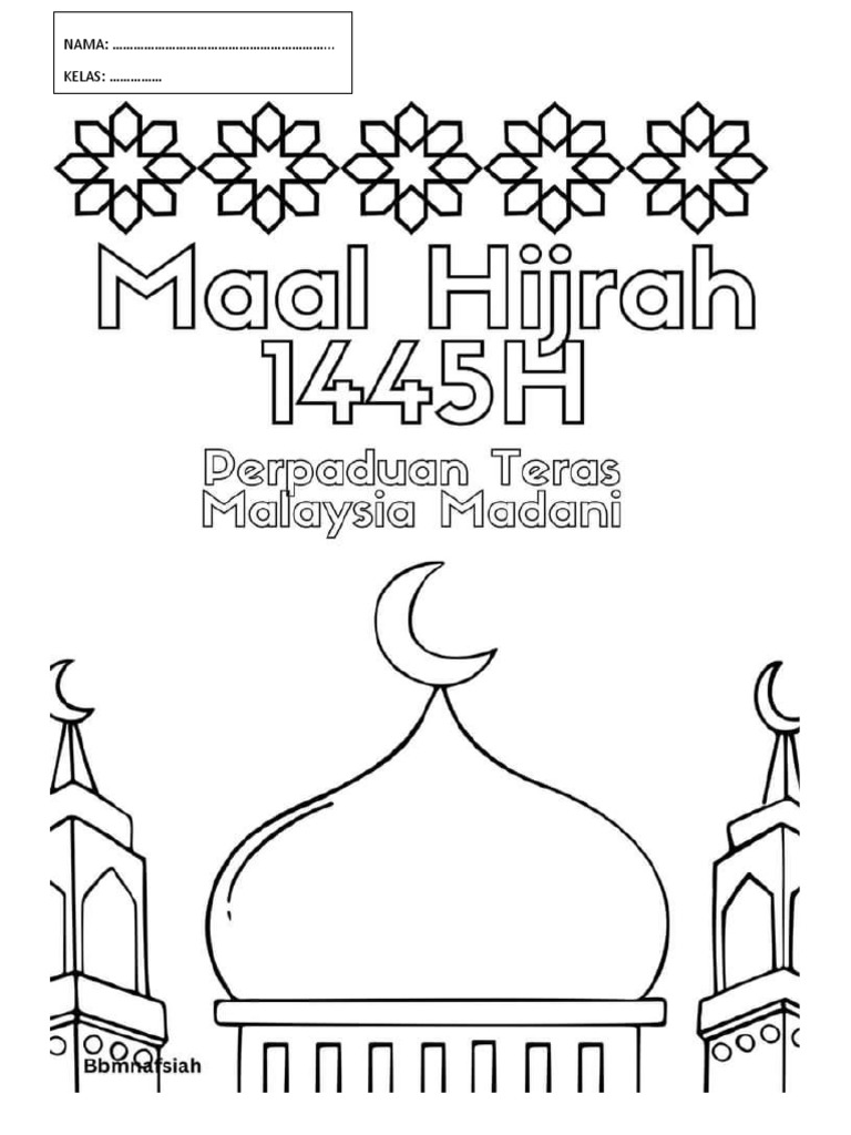Bahan Mewarna & khat awal muharam | PDF