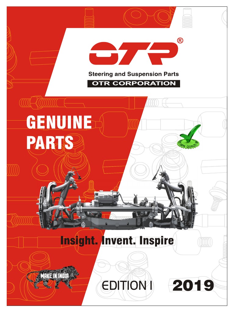 OTR Corporation Suspension Parts Catalog | PDF | Automotive ...