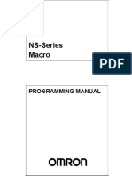 NS-Series - Macro - Programming Manual - V075-E1-08