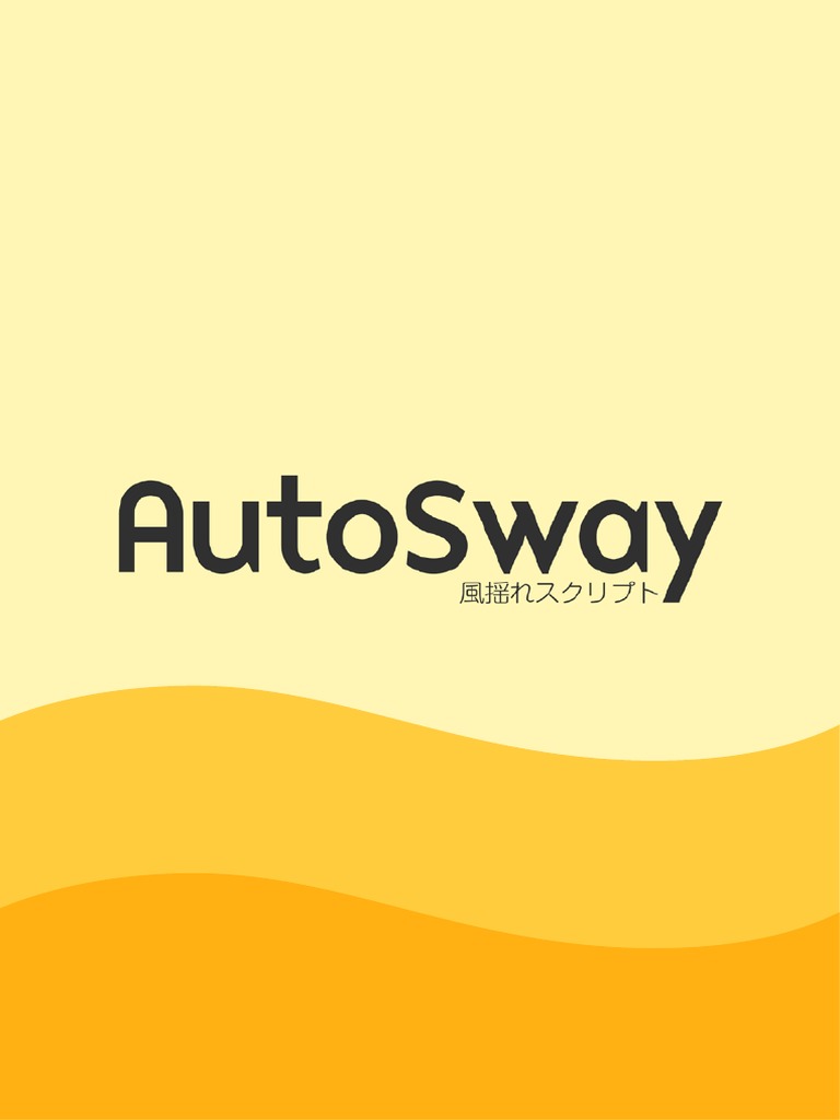 AutoSway Guide | PDF