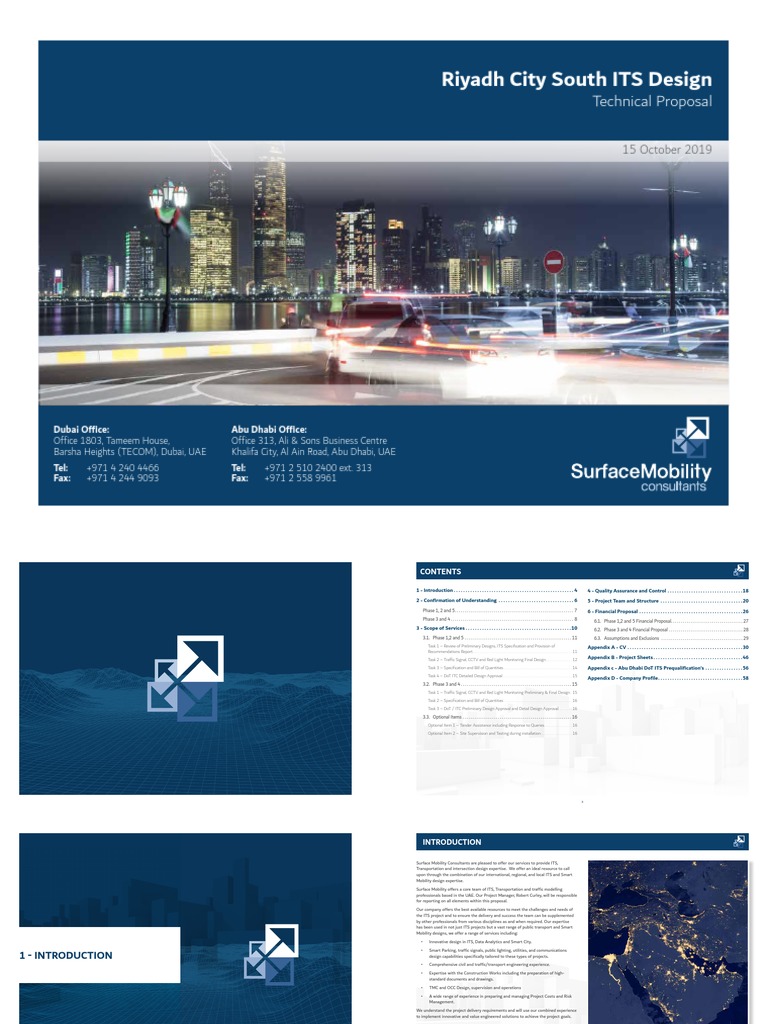 Riyadh City ITS Design Proposal | PDF | Traffic Light | Traffic